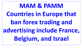 ban forex trading and advertising include france belgium israel en